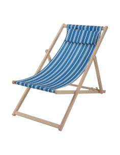 Silla plegable de tela y madera 97x56x85cm 8720573466578 75410 PROBEACH
