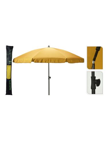 Parasol amarillo 220cm 8720573969871 81069 AMBIANCE