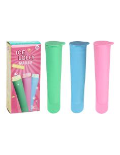 Molde para helado, set de 3 piezas, 42x42x195mm 8720573902762 90558 EXCELLENT HOUSEWARE