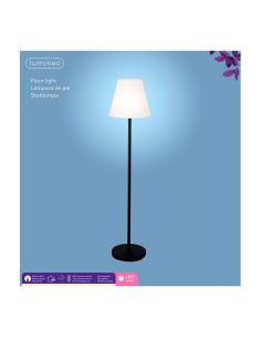 Lámpara de pie color blanco y negro para exteior y interior recargable con mando a distancia 150cm 894459 8720725751736 90785 ED 2