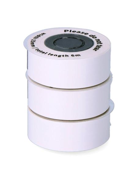 Set 3 recambios papel blanco continuo para 07796 8425998077957 07795 EDM