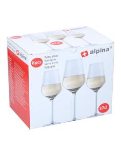 Set 6 copas de vino blanco 37cl alpina 8711252864303 90672 ALPINA 2