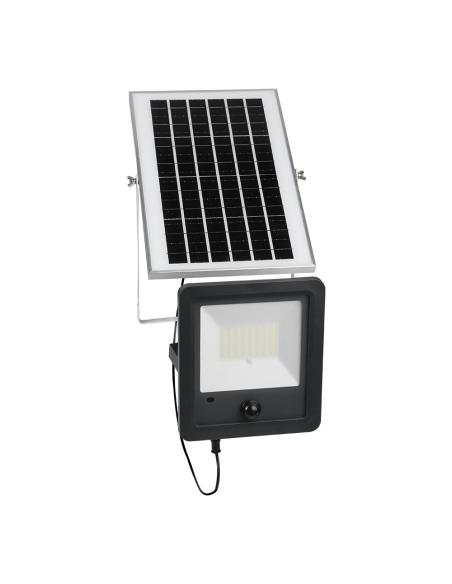 Foco proyector solar con sensor 100w 1.200lm 6.500k edm 8425998318623 31862 EDM