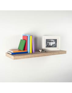 Estanteria con fijación invisible 80x25 roble blanco 047692 home decor 8421272047692 75207 FEPRE