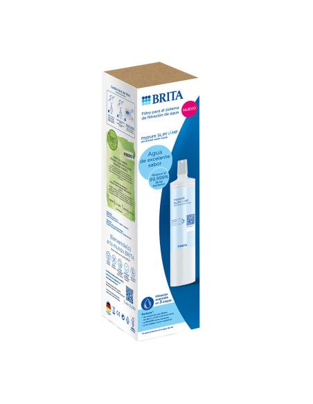Sistema de filtración de agua para grifo mypure slim v-mf filtro para agua 1053236 brita 4006387132101 77828 BRITA