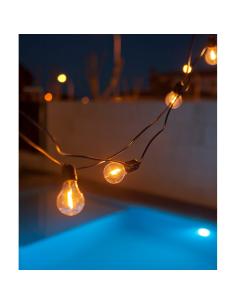 Guirnalda allegra cable negra 8m 10 bombillas new garden 8435578501024 71436 NEW GARDEN