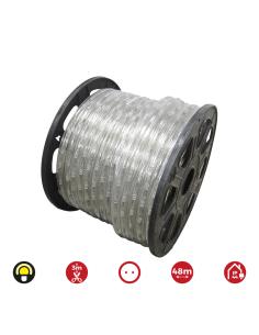 Tubo flexiled led 2 vias multifuncion 48m. 36 leds/m amarillo (ip44 interior-exterior) edm 8425998727074 72707 EDM 2