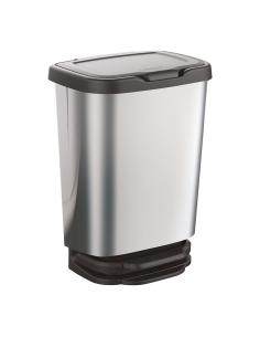 Cubo con pedal 20 lts 33,2x25,2x45,8 cm jive con cierre amortiguado mondex 8000837081007 77852 MONDEX