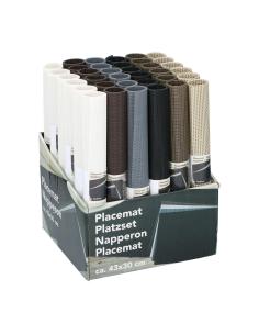 Salvamanteles de colores variados, medidas 43x30cm. basics 8711252855387 73600 BASIC & CO