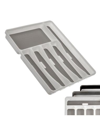 Cubertero plastico 40 cm gris 32,5x40x5 cm kozina 8434504024484 77158 KOZINA