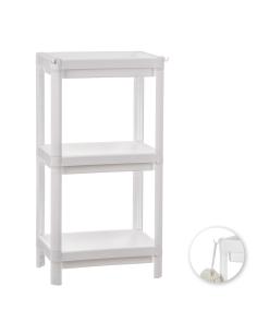 Estanteria plastico 3 baldas blanca 35,5x23x75 cm balette 8434504057147 77296 BALLETE