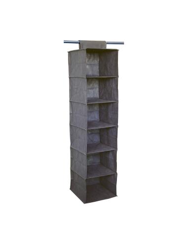 Estantería 6 estantes 30x30x120cm tejido sin tejer mondex 3120095216265 77854 MONDEX