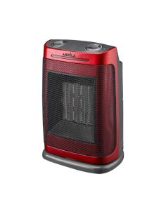 Termoventilador Ceramico PTC Fogon 1500w Rojo 2potencias 3funciones Termost.regulable Seguridad Antivuelco 29x19x14,5cm