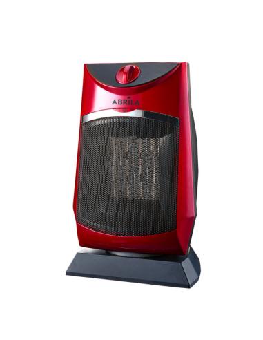 Termoventilador Ceramico PTC Calidez 1500w Rojo 2potencias 3funciones Protecc.reg.seguridad, Antivuelco 32,5x17x20cm
