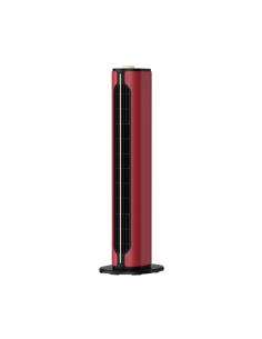 Termoventilador vertical ceramico Ptc 1500w Canada Rojo/negro 2potencias 3funciones Termost.seg.antivuelco 61,5x18x18cm