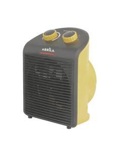 Termoventilador Electrico Croacia 2000w Amarillo/negro 2potencias 3funciones Termost.seg.antivuelco 26x20x14cm