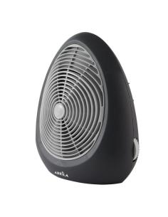 Termoventilador Elect.perugia 2000w Negro/gris Termost.reg. 2potencias 3funciones Sist.seguridad 30,5x27x16cm