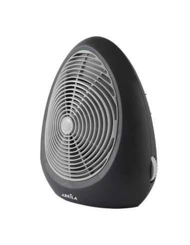 Termoventilador Elect.perugia 2000w Negro/gris Termost.reg. 2potencias 3funciones Sist.seguridad 30,5x27x16cm