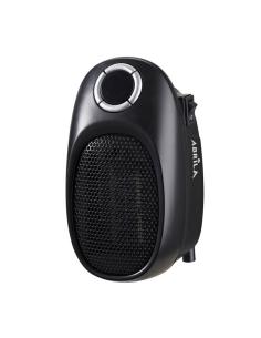 Mini Termoventilador Ceramico Malasia 500w Negro Temperatura Reg,temporizador  Seguridad Display 16x12x9cm