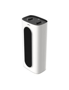 Termoventilador Ceramico Chequia 2000w Blanco/negro Oscilante 2potencias Antivuelco Termost.reg.38,5x17,5x12,8cm