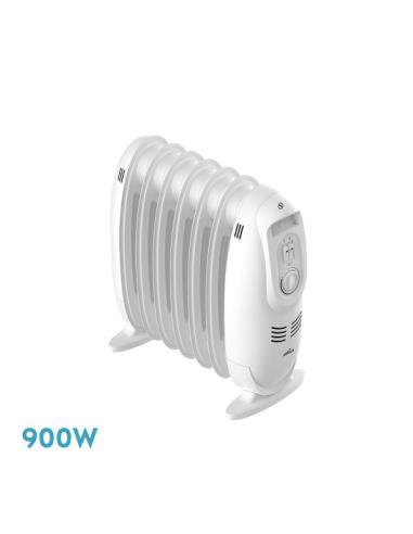 Radiador Aceite Irlanda 900w Blanco 3potencias Termost.regu 7elemementos Protec.segurid.asa 38,2x35,2x18cm