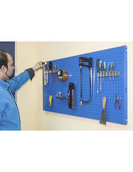 Panelclick 90x60 cm azul + 8 ganchos. simon rack 8435104918432 75766 SIMON RACK