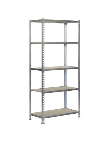 Estantería mader 167.4x71x31cm 5b galva/madera 75kg simon rack 8425437148996 75768 SIMON RACK