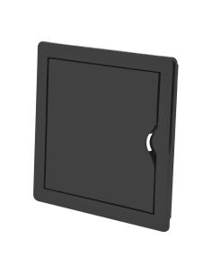 Tapa de registro cuadrada empotrable abs 15x15cm gris antracita 8425998877458 87745 EDM