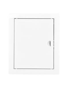 Tapa de registro rectangular empotrable acero blanco 20x25cm 8425998877502 87750 EDM