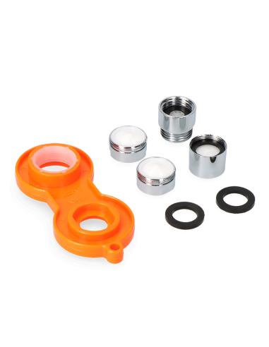 Kit aireadores y reducción de caudal para grifos. edm 8425998016093 01609 EDM