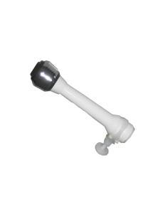 Atomizador de grifo. 2 funciones. con abrazadera. 15cm (envasado) 8011568020326 01663 METALTEX