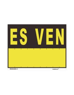 Rotulo "es ven" (pvc 0.4mm) 35x45cm normaluz 8422838359563 08867 NORMALUZ