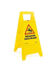 Panel amarillo precaucion suelo mojado 62cm al. normaluz 8426583909639 09042 NMZ 2
