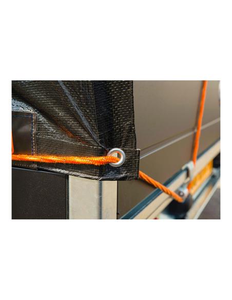 Lona negra para remolque, medidas: 3x4m. black+decker 8711252235943 73576 BLACK+DECKER