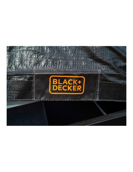 Lona negra para remolque, medidas: 3x4m. black+decker 8711252235943 73576 BLACK+DECKER