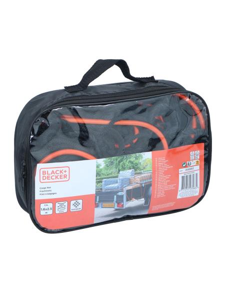 Red de carga elastica 1,6x2,5m, mallado 10x10cm. black+decker 8711252235882 73578 BLACK+DECKER