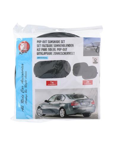 Pack parasol pop-out de coche, color negro. all ride 8711252299877 73593 ALL RIDE