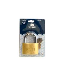 Candado de laton arco normal 70x36,5mm blister edm 8425998852127 85212 EDM 2
