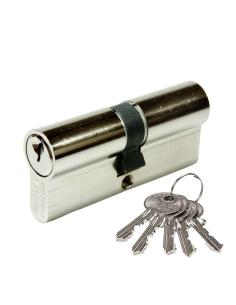 Cilindro logo 30x30mm niquel leva corta 08010.07.0.12.lc cisa 8427437830017 88545 CISA