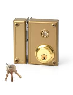 Cerradura de sobreponer golpe y llave. izquierda jis 35-7i jis 8422463035726 88570 JIS