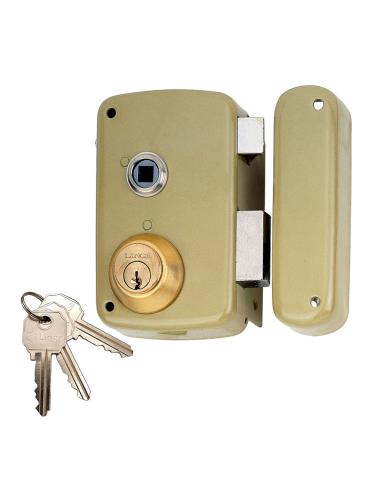 Cerradura sobreponer con cilindro 5056b entrada 60mm. mano derecha 95056bhe60d lince 8422221332005 88627 LINCE