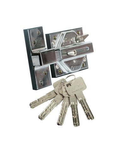 Cerrojo alta seguridad 7930r acabado hierro cromado 97930rhc lince 8422221746574 88647 LINCE