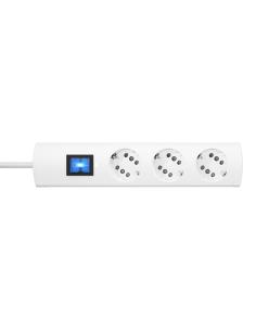 Prolongador 3 tomas +1 interruptor duoversal plus 4008224618915 41245 KOPP