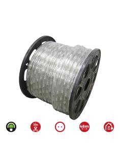 Tubo flexiled led 2 vias multifuncion 48m. 36 leds/m verde 48m (ip44 interior-exterior) edm 8425998727098 72709 EDM 2