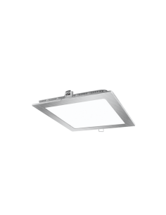 DOWNLIGHT LED 7W NÍQUEL 3000ºK CUADRADO