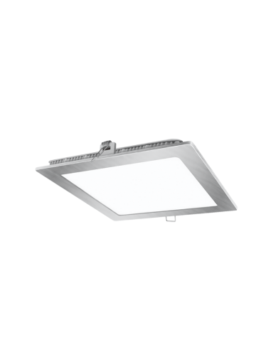 DOWNLIGHT LED 13W NÍQUEL 3000ºK CUADRADO