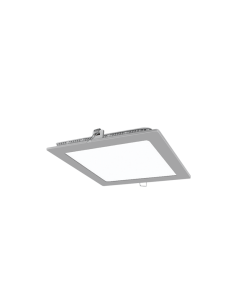 DOWNLIGHT LED 7W PLATA 6000ºK CUADRADO
