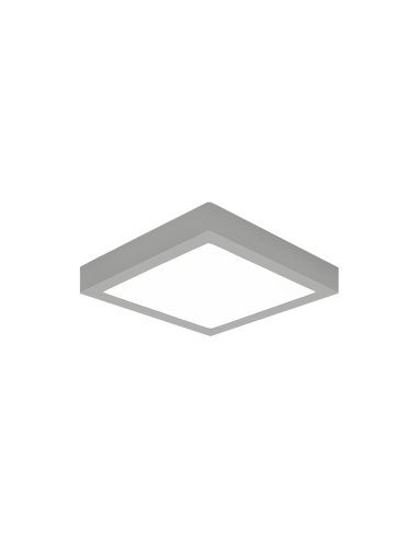 DOWNLIGHT SUPERFICIE 7W PLATA 4000ºK