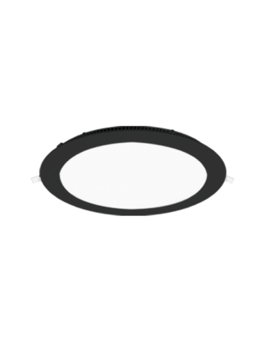 DOWNLIGHT LED 18W NEGRO CCT