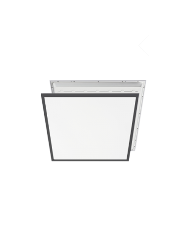 PANEL LED NEGRO  40W 60X60 SERIE IGLUX 6000K